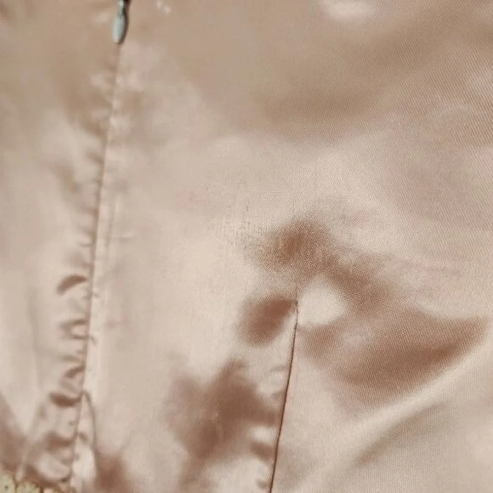 VINTAGE 70s Handmade Satin Babydoll Maxi Dress‎ Cottagecore Pink